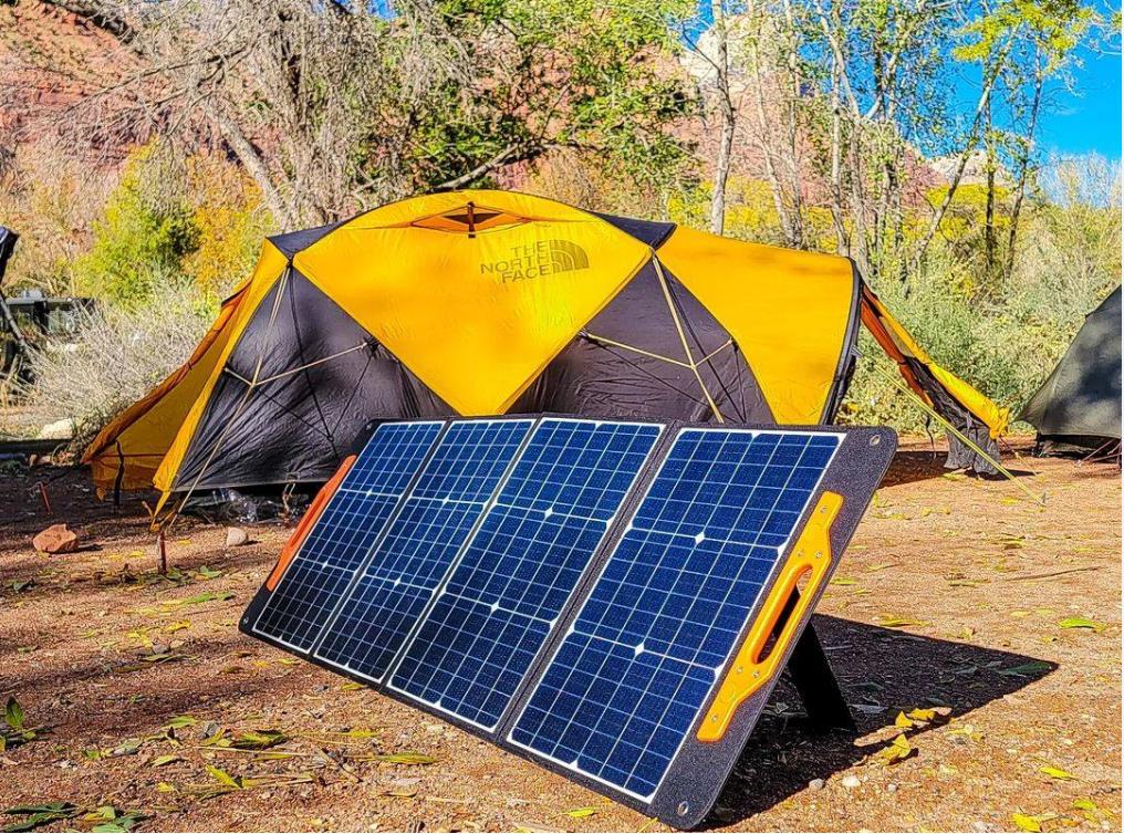 Solar panel for shop 12v cooler