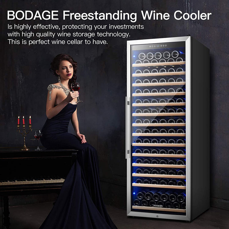 BODEGA-Wine cooler 408A 24 inch 154 Bottles