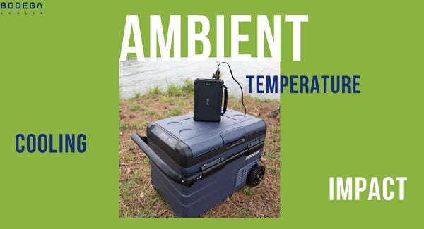 How Ambient Temperature Impact on Car Refrigerator Cooling Performance