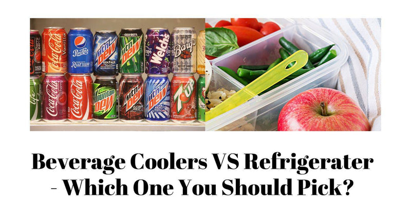 Beverage Coolers VS Refrigerater - Which One You Should Pick?