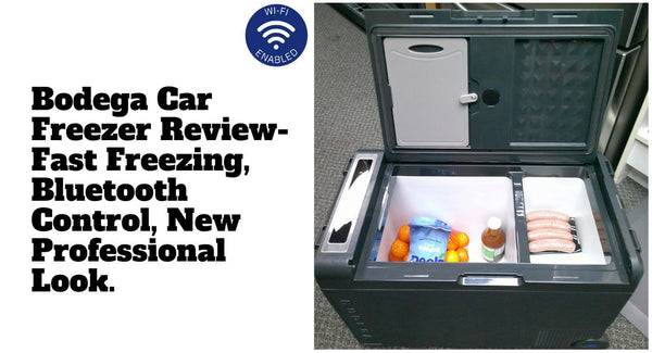 Bodega Car Freezer Review-Fast Freezing, Bluetooth Control, New Professional Look.