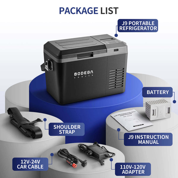 Bodega New Mini Portable Refrigerator with Battery Launch
