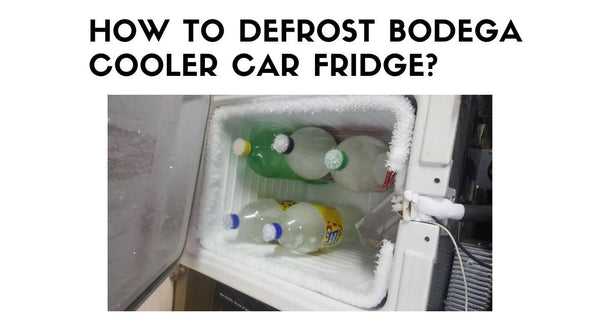 How to Defrost Bodega Cooler Car Fridge?