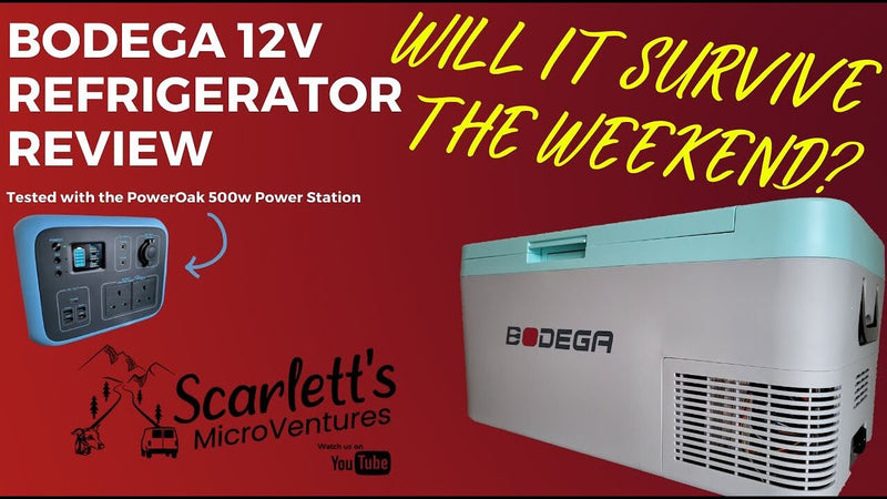 Bodega 12v 18L Refrigerator K18 Review.
