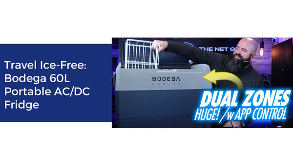 Travel Ice-Free: Bodega 60L Portable AC/DC Fridge