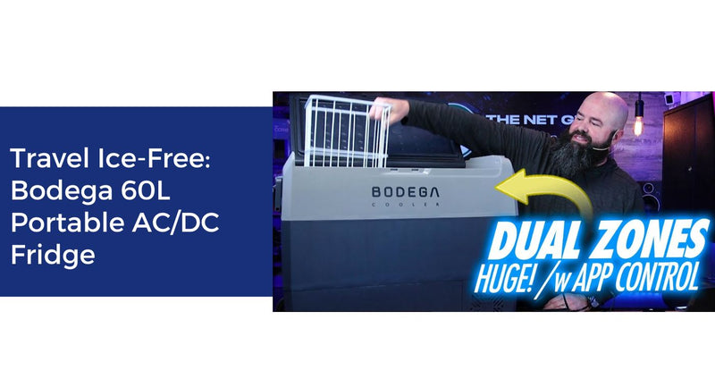 Travel Ice-Free: Bodega 60L Portable AC/DC Fridge