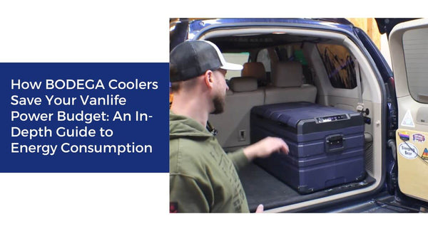 How BODEGA Coolers Save Your Vanlife Power Budget: An In-Depth Guide to Energy Consumption