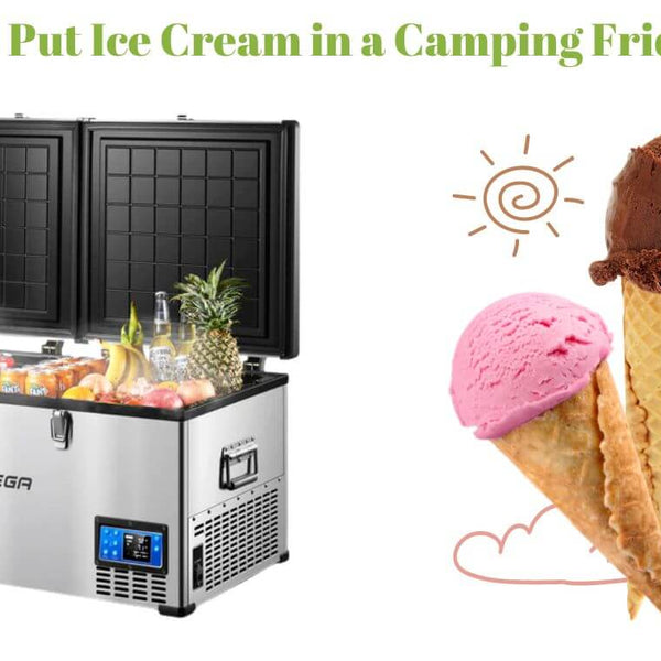 Can You Put Ice Cream in a Camping Fridge
