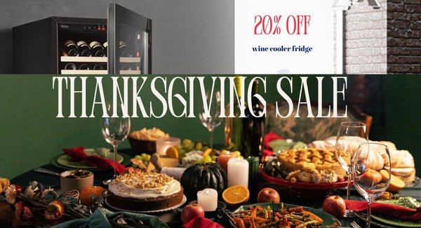 20% OFF BODEGA Wine Cooler Fridge for Thanksgiving Day?