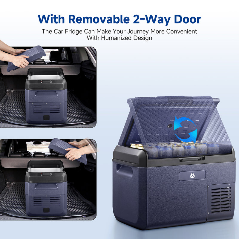 Portable Fridge Freezer IPX4 Rating Water Resistant 26qt