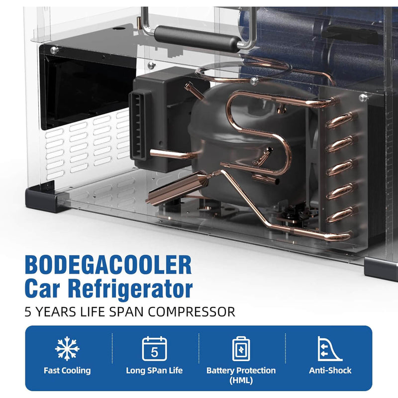 48qt car fridge freezer
