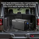 BODEGACOOLER 12 Volt Car Refrigerator, 40QT(38L) Car Fridge with APP Control, 12V Cooler -4℉ to 68℉, Portable Freezer 12/24V DC & 100-240V AC with Wheels for Outdoor, Truck, Camping, Travel