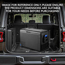 BODEGACOOLER 12 Volt Car Refrigerator, 50QT(48L) Car Fridge with APP Control, 12V Cooler -4℉ to 68℉, Portable Freezer 12/24V DC & 100-240V AC with Wheels for Outdoor, Truck, Camping, Travel
