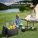 BODEGACOOLER 12 Volt Car Refrigerator, 50QT(48L) Car Fridge with APP Control, 12V Cooler -4℉ to 68℉, Portable Freezer 12/24V DC & 100-240V AC with Wheels for Outdoor, Truck, Camping, Travel