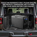 BODEGACOOLER 12 Volt Car Refrigerator, 61QT(58L) Car Fridge with APP Control, 12V Cooler -4℉ to 68℉, Portable Freezer 12/24V DC & 100-240V AC with Wheels for Outdoor, Truck, Camping, Travel