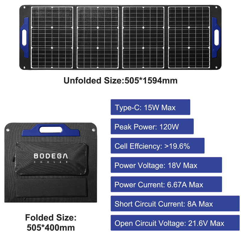 307.2Wh Portable Power Station BodegaCooler Car Fridge, Battery