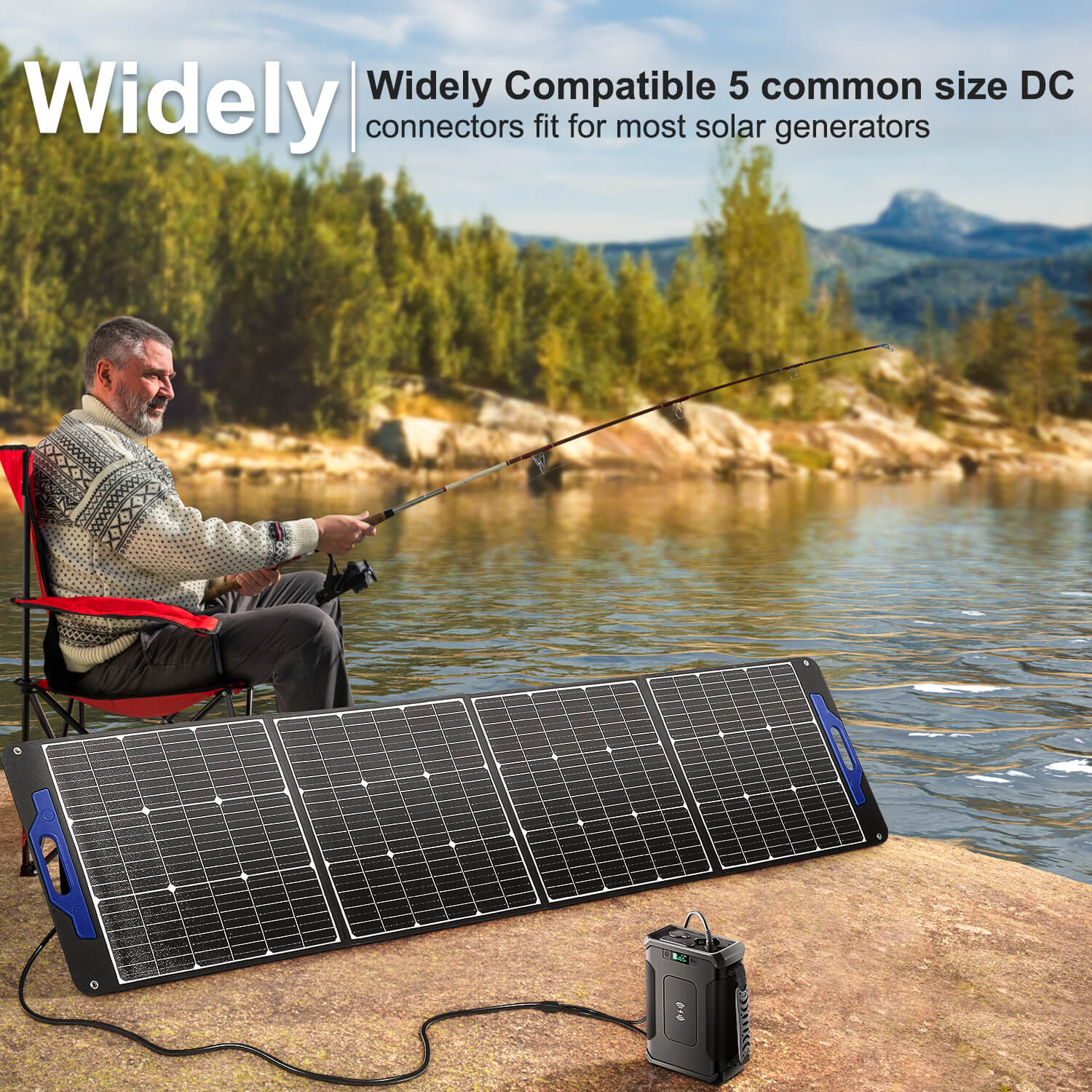 Portable solar panel 200W