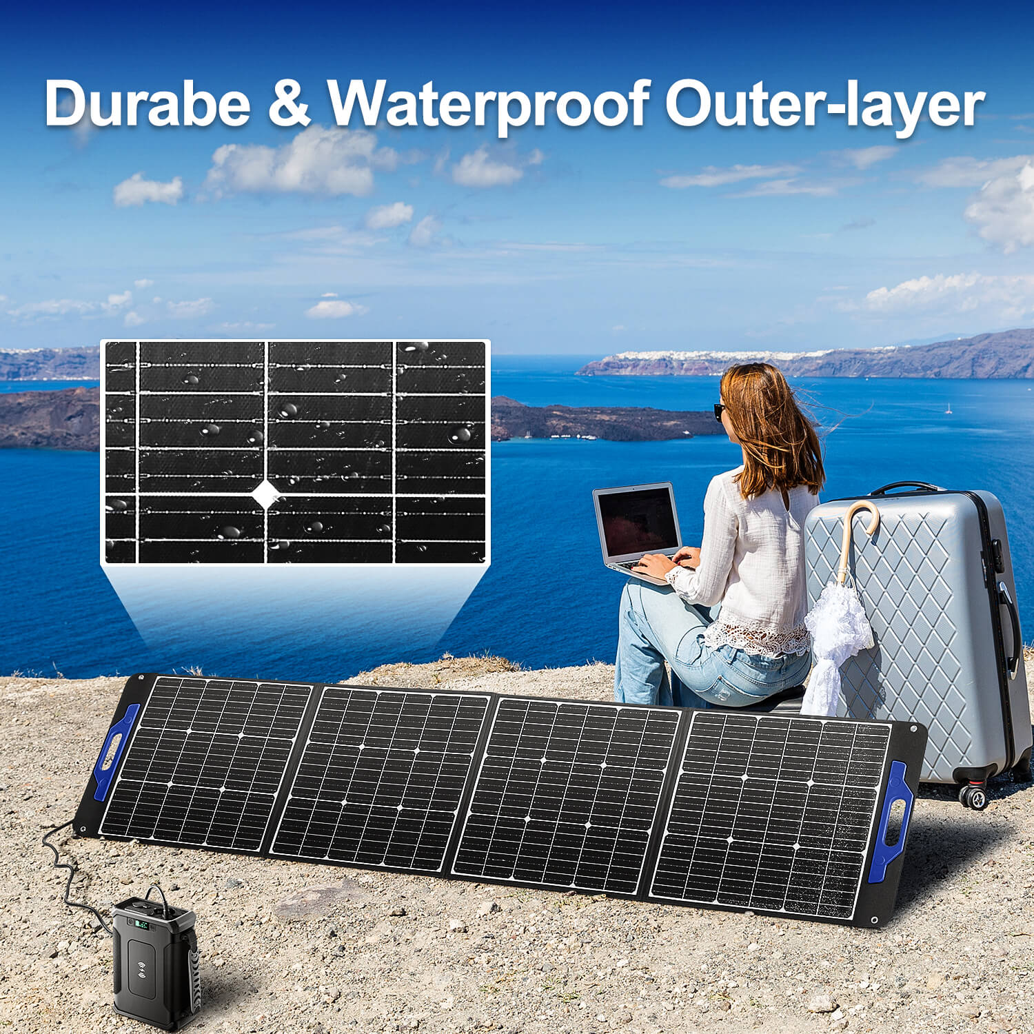 Portable solar panel 200W