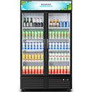 BODEGAcooler Commercial Refrigerator 2 Glass Doors Display Rrefrigerator