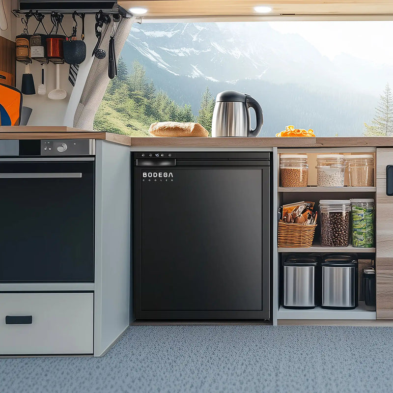 BODEGA Professional RV Portable Freezer 2.3cu.ft 65L with Smart App Co