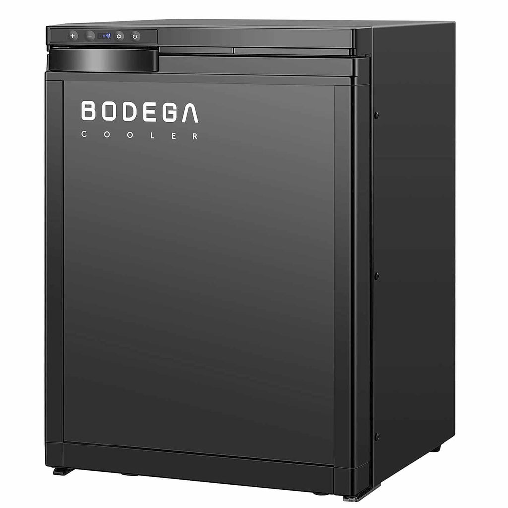 Small Rv Refrigerator BODEGA 12 Volt Mini Refrigerator 1.25cu.ft 35.4L RV Fridge and Freezer