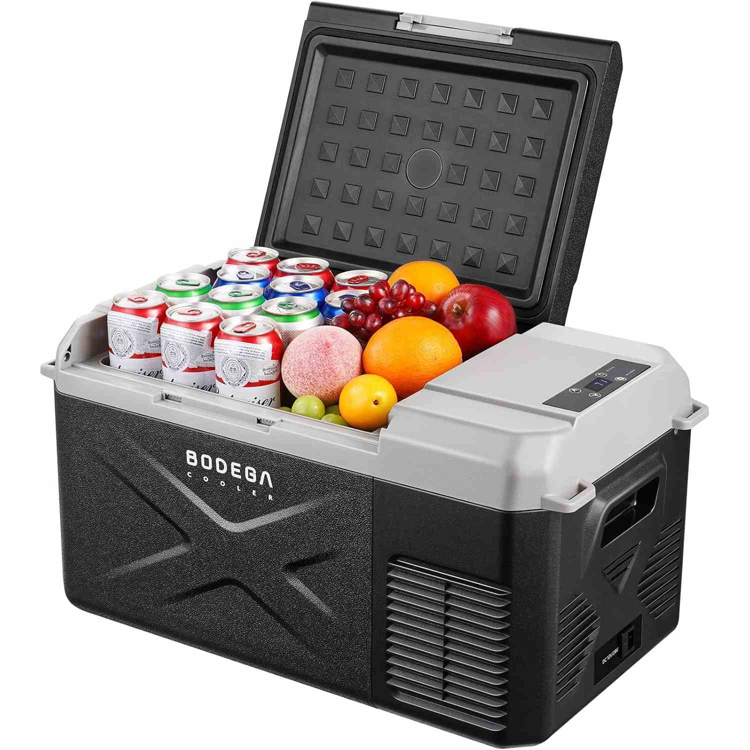 BODEGACOOLER 12 Volt Car Refrigerator 18qt Electric Cooler