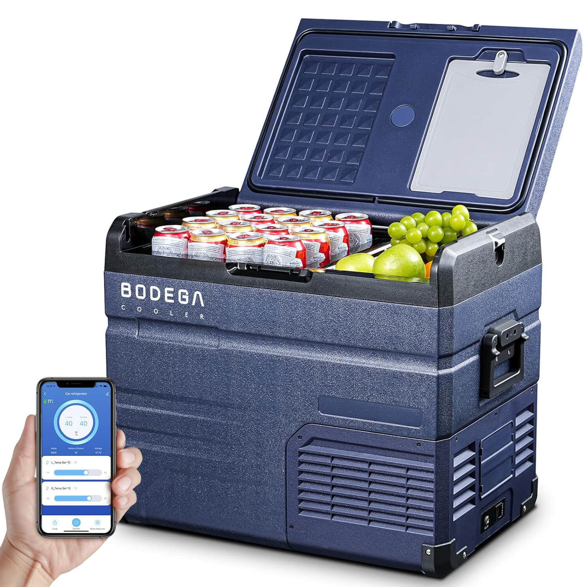 Bodegacooler Electric Cooler 76/95qt Dual Zone