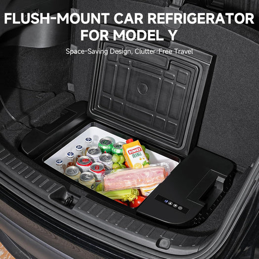 BODEGAcooler 12V 35L Car Refrigerator Perfect for Tesla Model Y