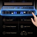Bodega cooler 15 Inch Wine Cooler 28 Bottle Dual Zone Wine Refrigerator ‎JC-85B