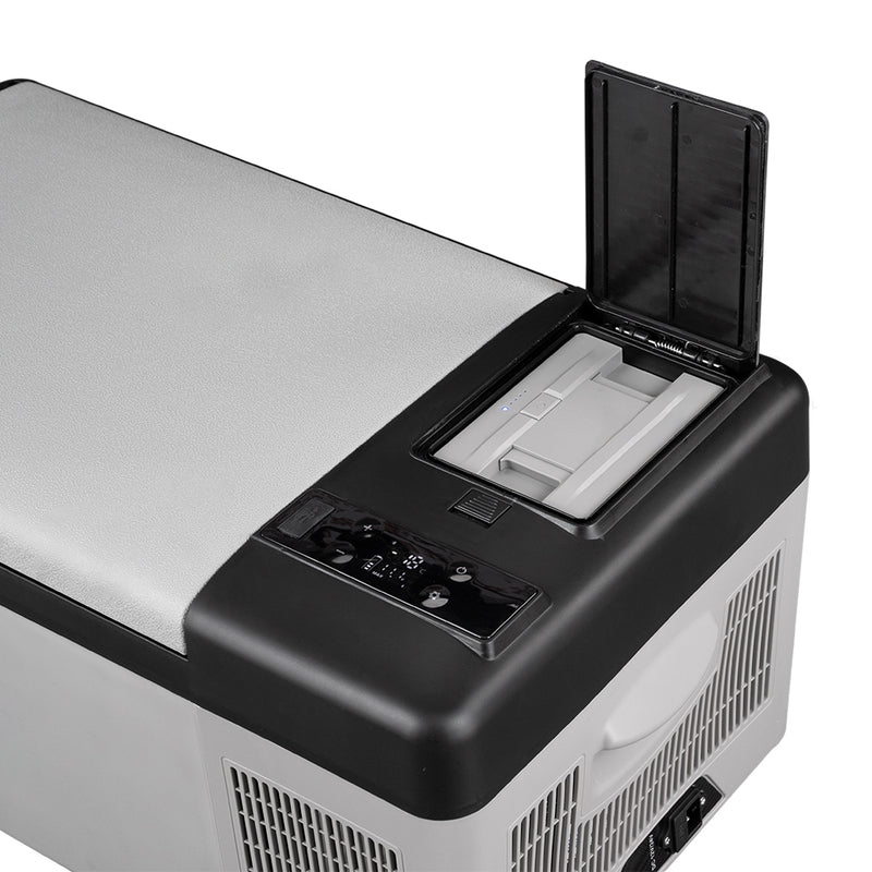 BODEGA-12V Car Fridge LOGO FREE-EC15 With lithium battery 17 Quarts