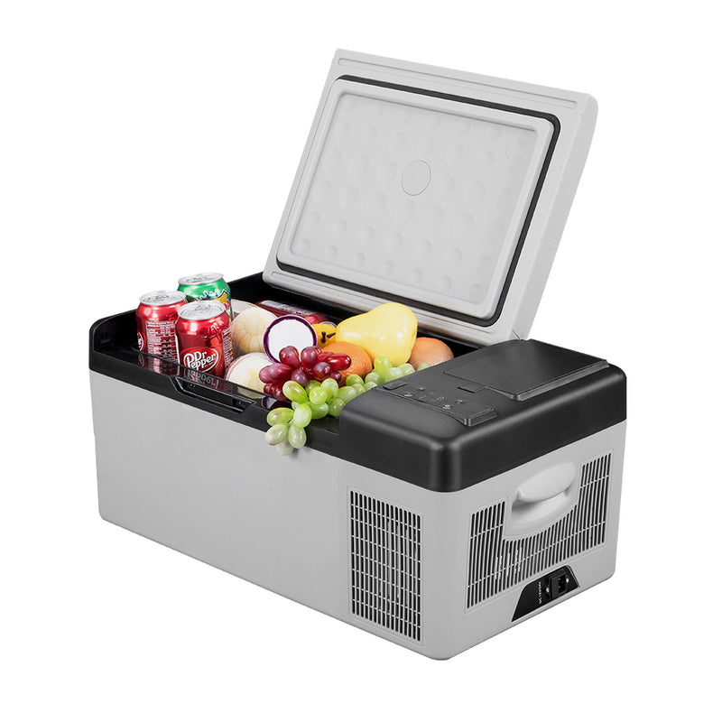 BODEGA-12V Car Fridge LOGO FREE-EC15 With lithium battery 17 Quarts