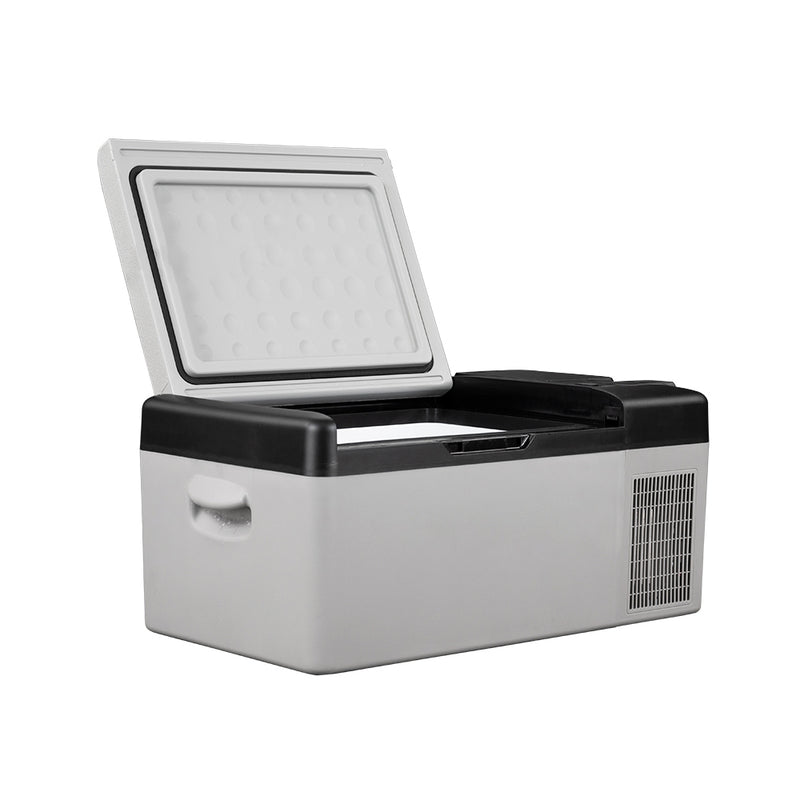 BODEGA-12V Car Fridge LOGO FREE-EC15 With lithium battery 17 Quarts