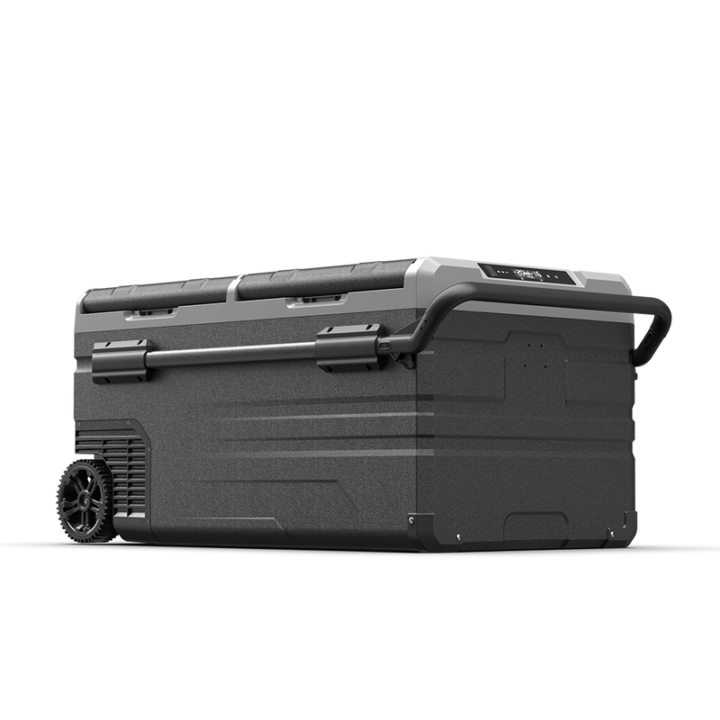 BODEGA-12V Car Fridge LOGO FREE-TWW75-99 (LG Compressor) Dual Zone Portable Refrigerator with APP Control