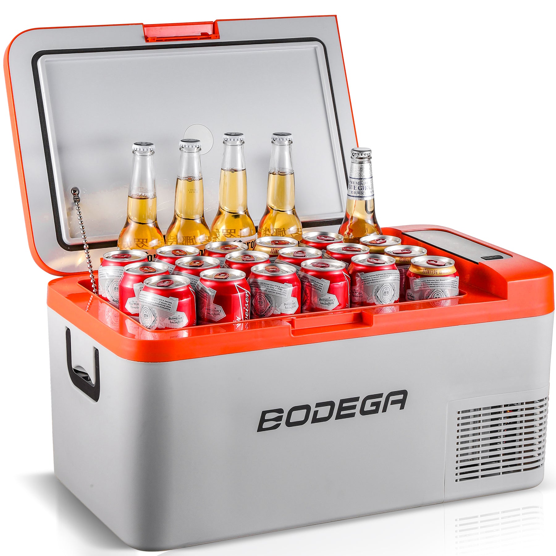 BODEGA-Car Fridge K18 Orange 20 Quart