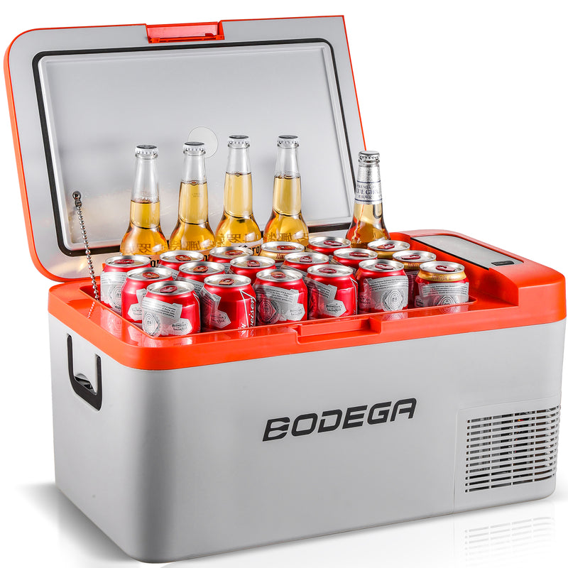 BODEGA-Car Fridge K18 Orange 20 Quart