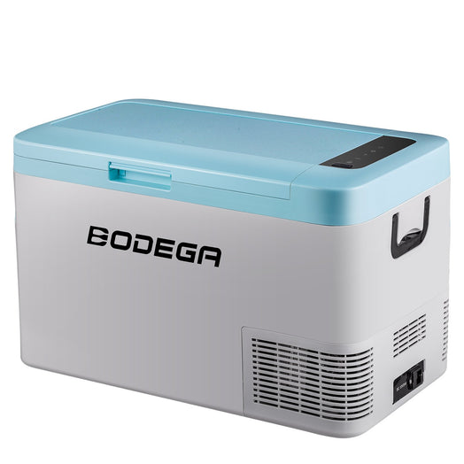 BODEGA-Car Fridge K25 Blue 27 Quart