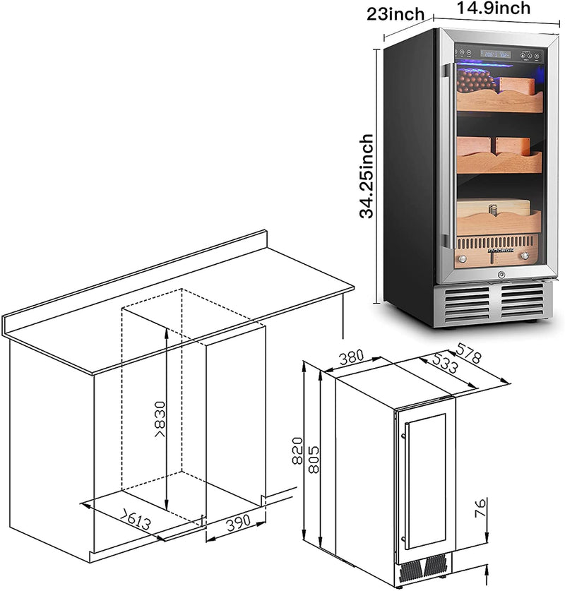BODEGA-Cigar Cooler-85A-546 Count