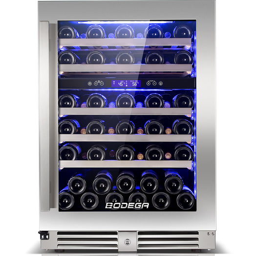 BODEGA-Wine cooler 165B 24 inch 52 Bottles