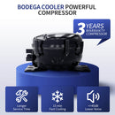 BODEGAcooler Mini 12V Portable Freezer J9 10Qt/9L with Battery