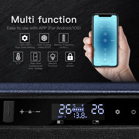 Bodegacooler TWW75L 80quart dual zone APP control muti-function
