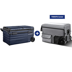 BODEGAcooler Portable Freezer TWW75 80Qt/75L Dual Door with Wifi APP Control
