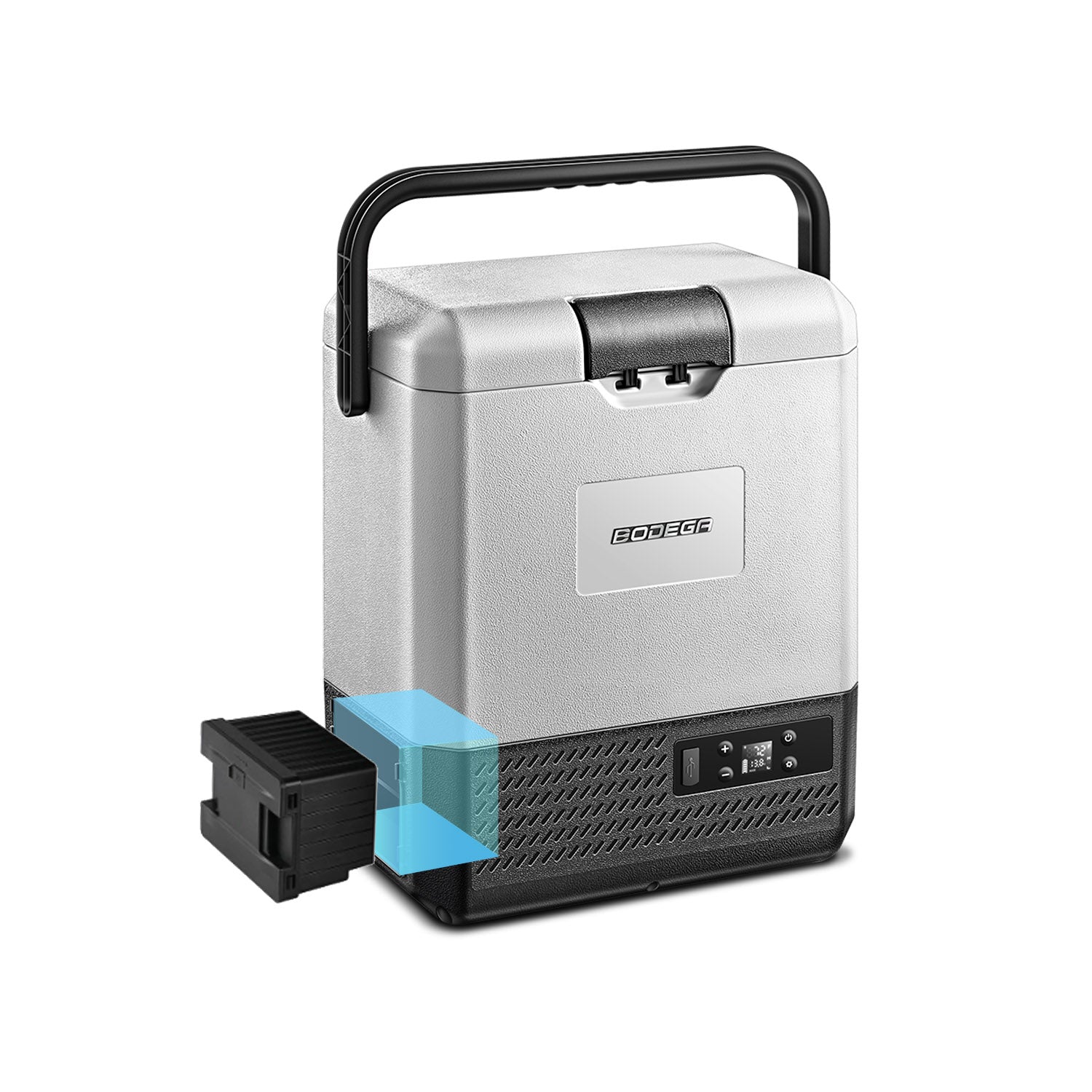 BODEGAcooler Mini 12V Portable Freezer P8 9Qt/8L